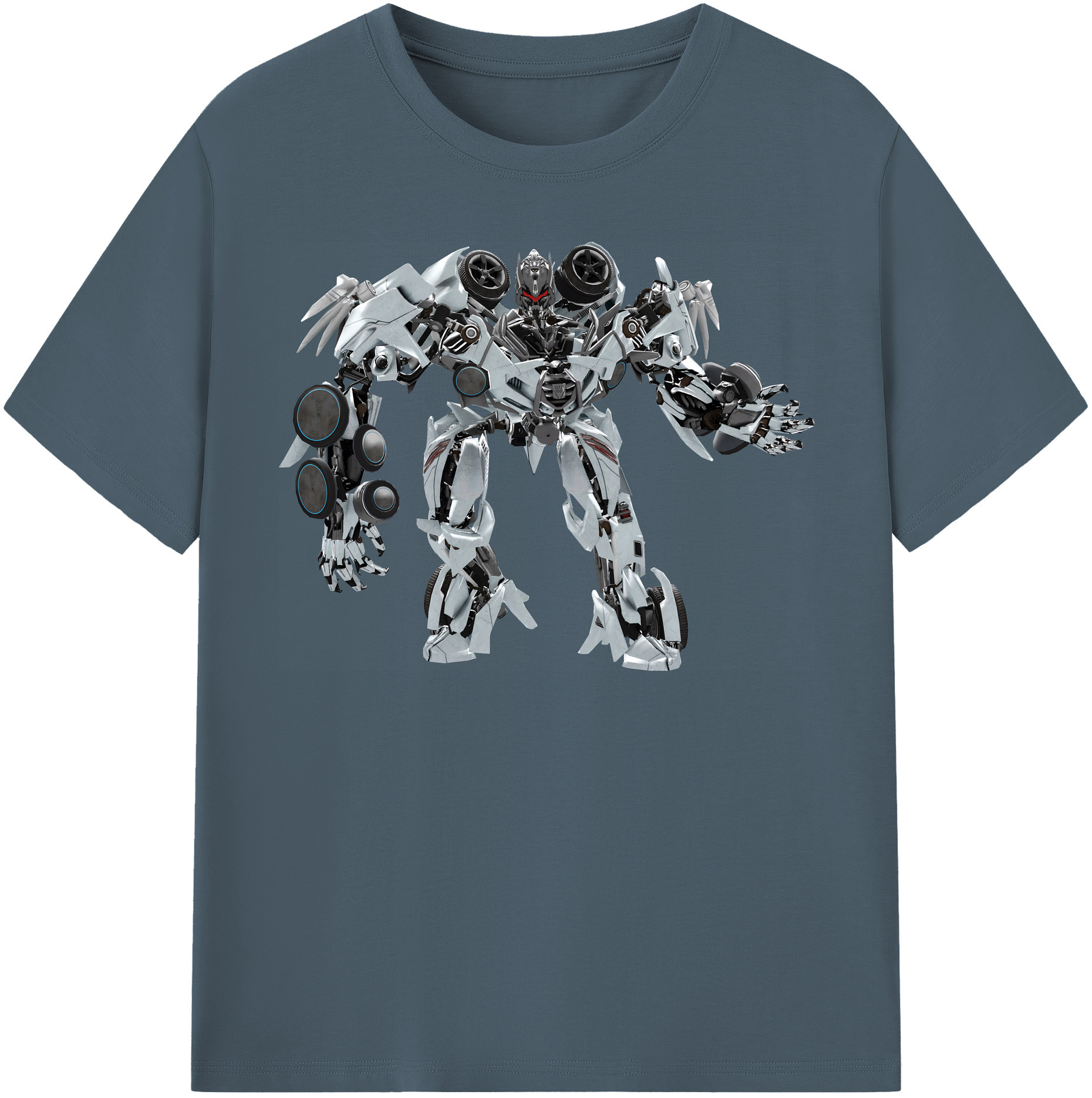 （画像用） Transformers トランスフォーマー 綿100％半袖Tシャツ（フロントプリント）